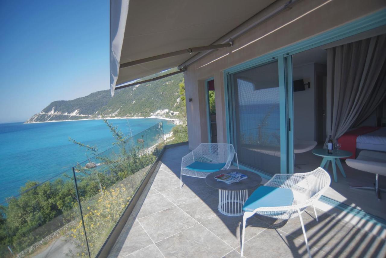 Aparthotel The Ionian View Áyios Nikítas Pokój zdjęcie